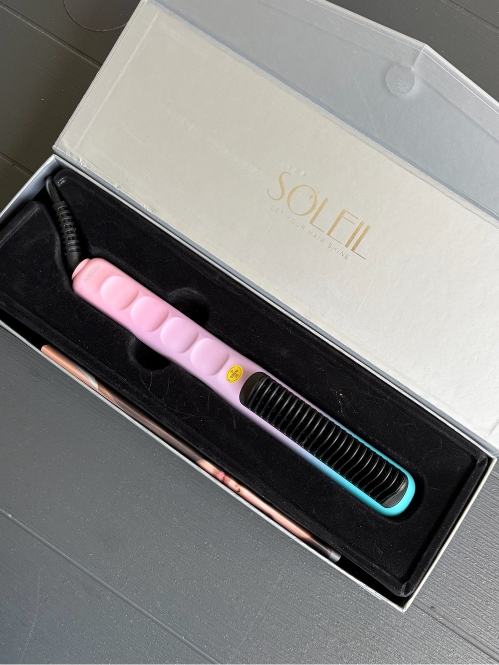 NIB Soleil Styling Comb Unicorn